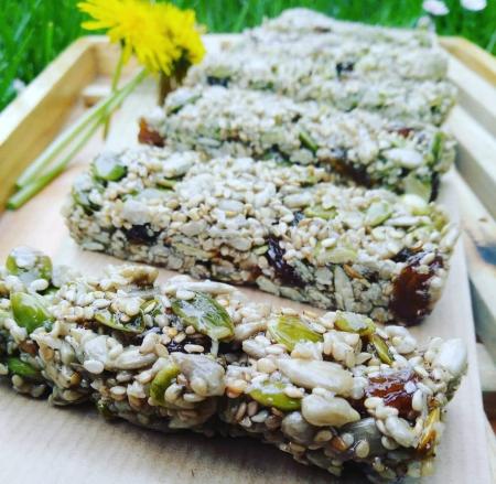 Elaboración de barritas energéticas y dulces nutritivos