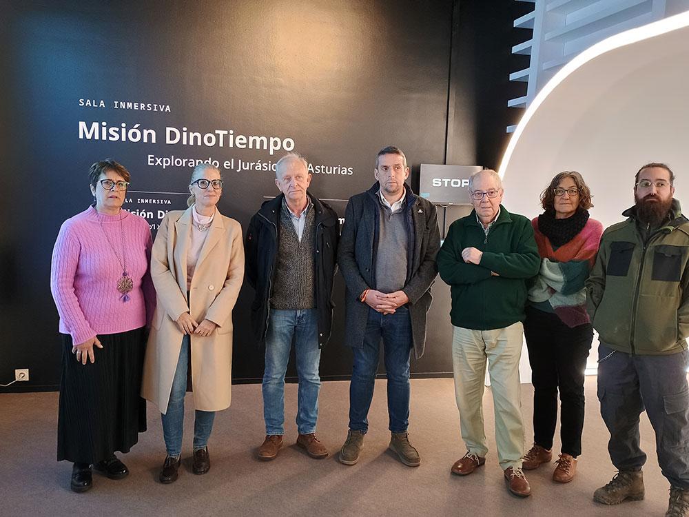 Ir para Imagem El Gobierno de Asturias refuerza su apuesta por la modernización turística y la divulgación científica con la nueva sala inmersiva del MUJA