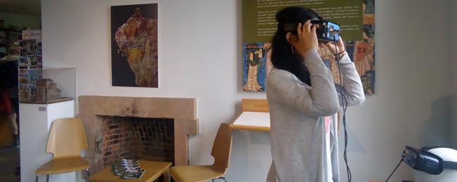 Aller à Image Santullano, un viaje al siglo IX a través de la realidad virtual, en el Centro del Prerrománico Asturiano
