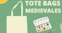 Imagen Decorando Tote bags medievales