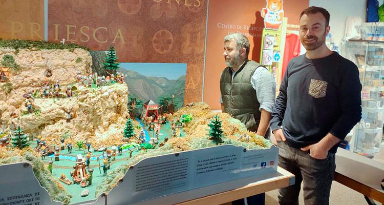 Ir a Imagen La batalla de Covadonga, a través de las figuras de Playmobil, en el Centro del Prerrománico Asturiano